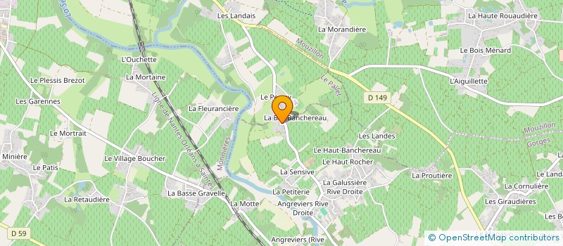 localisation de l'entreprise SCI CA.MA.RAS  GORGES