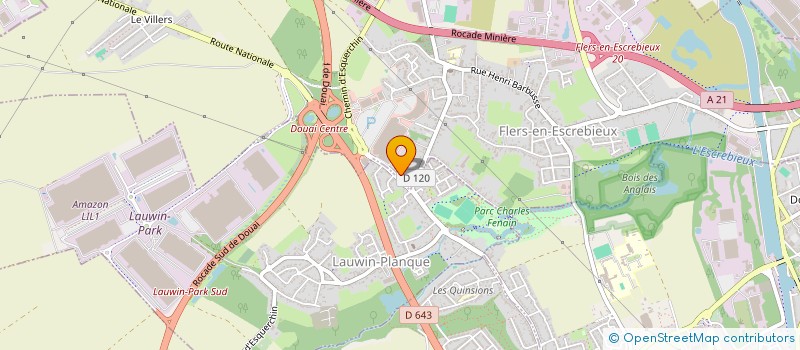 localisation de l'entreprise SCI CA.MA.RO  FLERS-EN-ESCREBIEUX