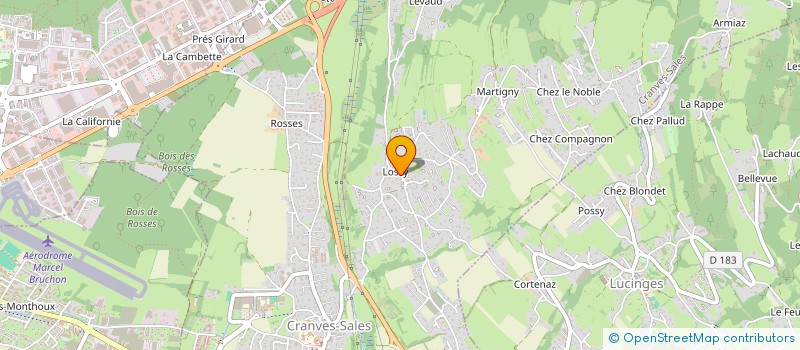 localisation de l'entreprise SCI CA ME FEND LE CRANE  LAGORD