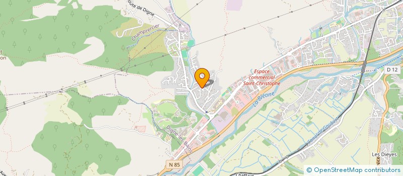 localisation de l'entreprise SCI CA2L DEVELOPPEMENT à DIGNE-LES-BAINS