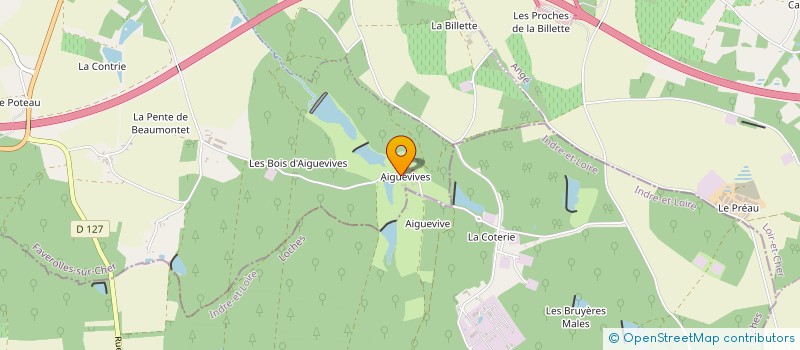 localisation de l'entreprise SCI CAAN  FAVEROLLES-SUR-CHER