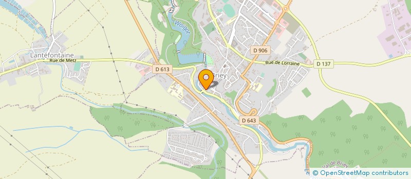 localisation de l'entreprise SCI CAB  VAL DE BRIEY