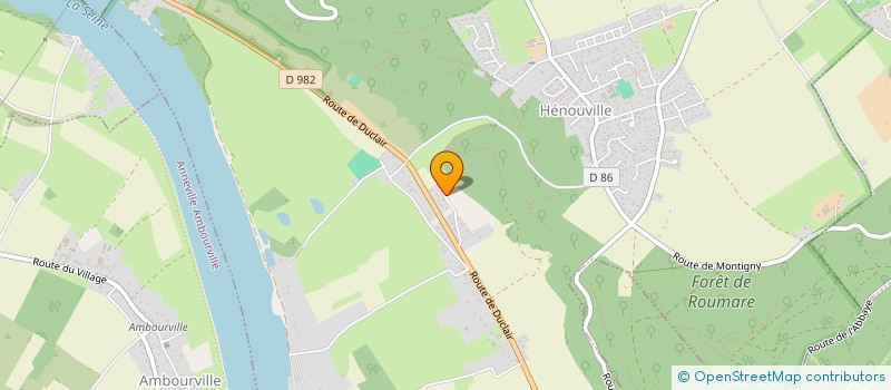 localisation de l'entreprise SCI CAB  HENOUVILLE