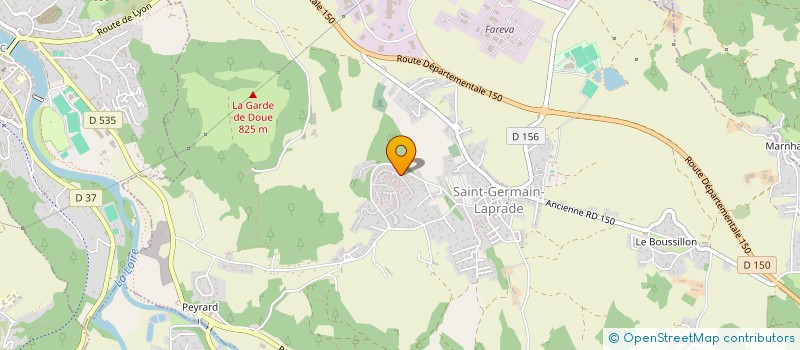 localisation de l'entreprise SCI CAB ALL  SAINT-PIERRE-EYNAC