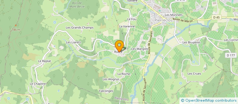 localisation de l'entreprise SCI CAB GAMBETTA  PIERRECLOS