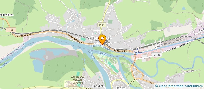 localisation de l'entreprise SCI CAB IMMOBILIER à SAINT-LEGER-DES-VIGNES