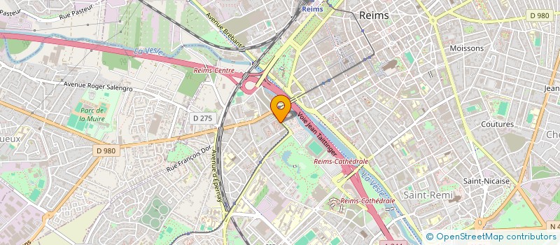 localisation de l'entreprise SCI CAB MEDICAL DES JARDINS DE LA VESLE  REIMS