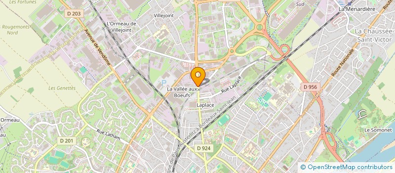 localisation de l'entreprise SCI CAB'S INDUSTRIE  BLOIS