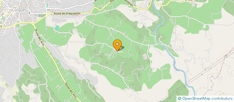 localisation de l'entreprise SCI CABA  LORGUES