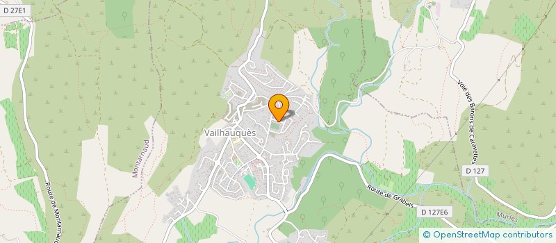 localisation de l'entreprise SCI CABADICI  VAILHAUQUES