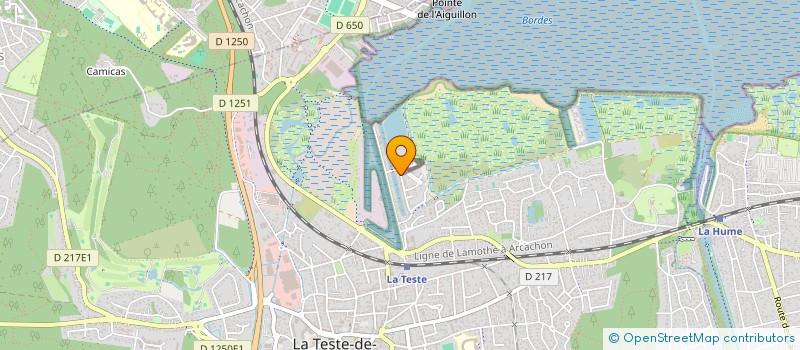 localisation de l'entreprise SCI CABALANE à LA TESTE-DE-BUCH