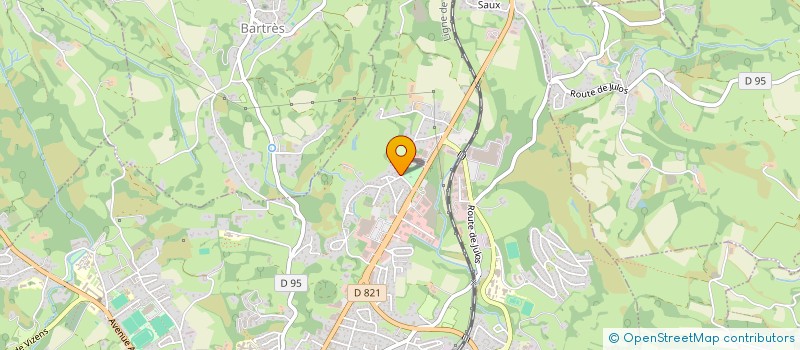 localisation de l'entreprise SCI CABALIROS  LOURDES