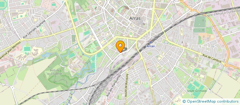 localisation de l'entreprise SCI CABANALOU à ARRAS