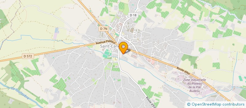 localisation de l'entreprise SCI CABANE VIEILLE  SAINT-CANNAT