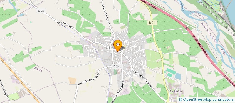 localisation de l'entreprise SCI CABANNES  CABANNES