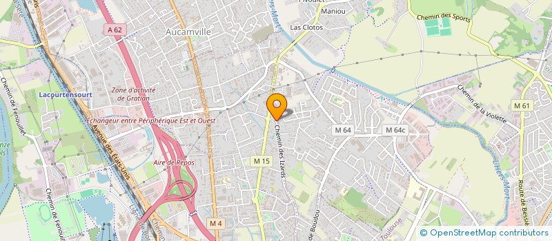 localisation de l'entreprise SCI CABANOS à TOULOUSE