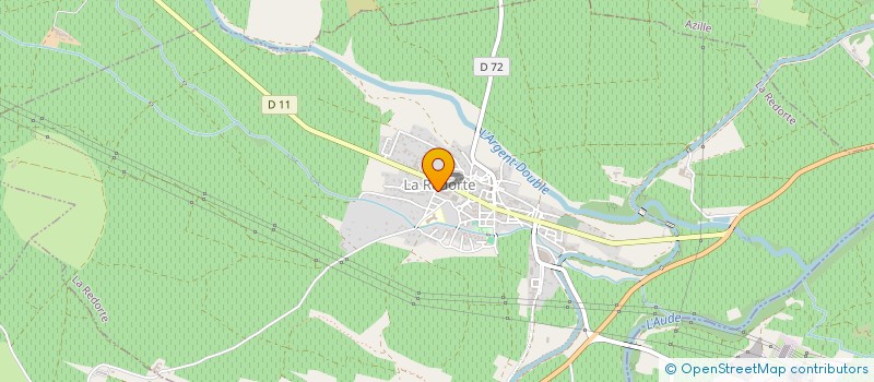 localisation de l'entreprise SCI CABARDES MALEPERE  LA REDORTE