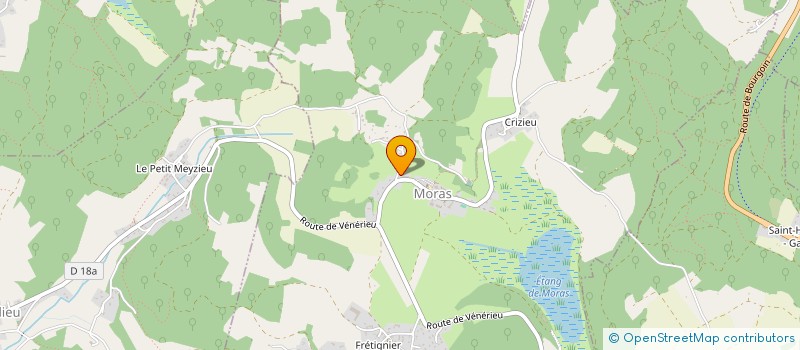 localisation de l'entreprise SCI CABARET  MORAS