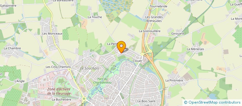 localisation de l'entreprise SCI CABARET LAIGNEL  CARQUEFOU