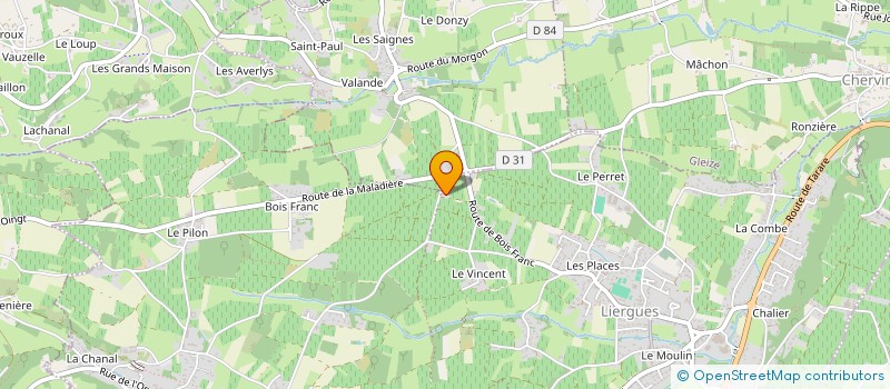 localisation de l'entreprise SCI CABASSOL FORBIN  PORTE DES PIERRES DOREES