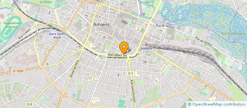 localisation de l'entreprise SCI CABBEA à AMIENS
