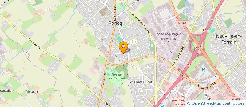 localisation de l'entreprise SCI CABEJE à RONCQ