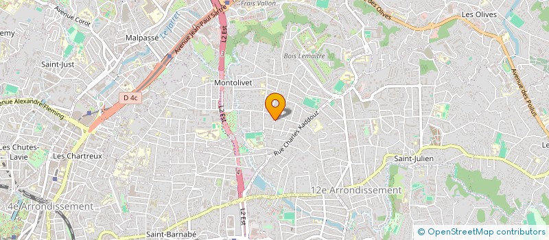 localisation de l'entreprise SCI CABELEC à MARSEILLE