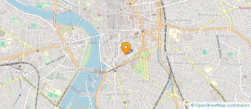 localisation de l'entreprise SCI CABERNET à TOULOUSE