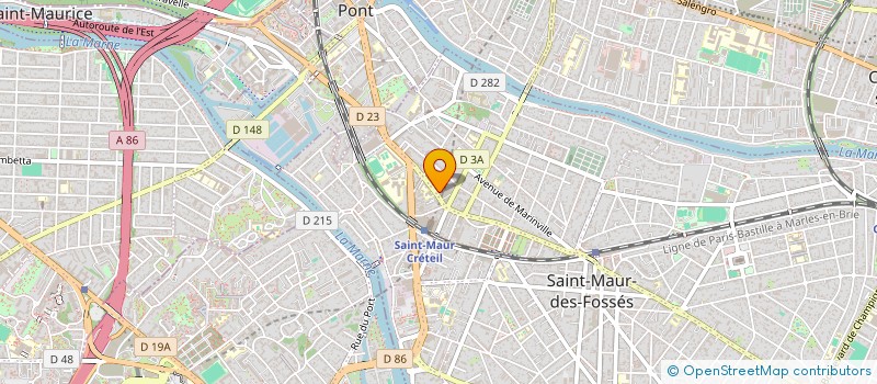 localisation de l'entreprise SCI CABESSA à SAINT-MAUR-DES-FOSSES