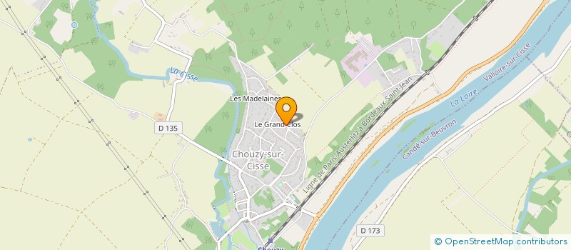 localisation de l'entreprise SCI CABEZAS  VALLOIRE-SUR-CISSE