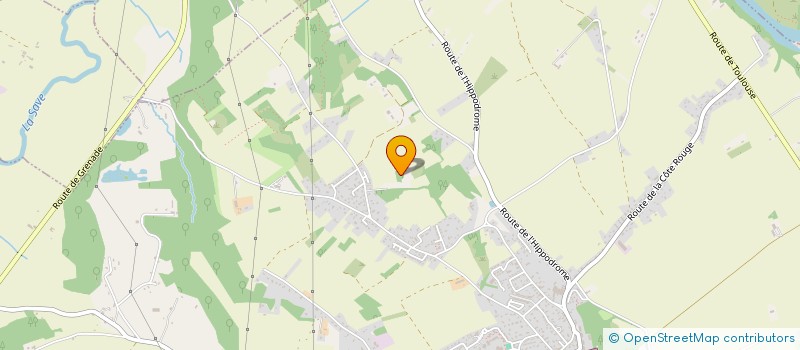 localisation de l'entreprise SCI CABIE  GRENADE SUR GARONNE