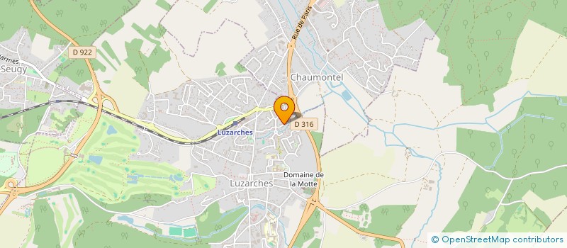 localisation de l'entreprise SCI CABILI PARTNERS  VIARMES