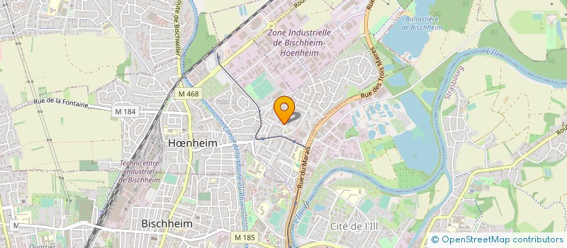 localisation de l'entreprise SCI CABINET DENTAIRE 5 R HT KOENIGSBOURG  HNHEIM