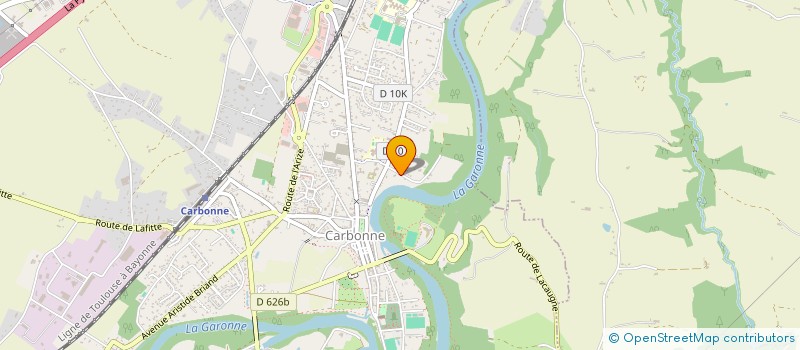 localisation de l'entreprise SCI CABINET DENTAIRE  CARBONNE