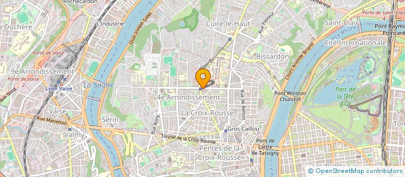 localisation de l'entreprise SCI CABINET DENTAIRE DES CANUTS  LYON