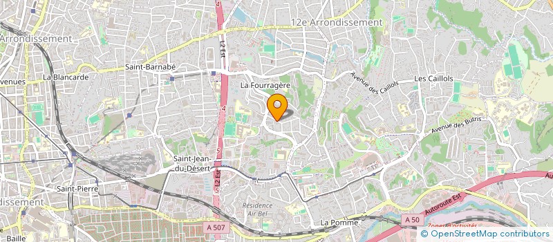 localisation de l'entreprise SCI CABINET DENTAIRE DU GRAND PONT  MARSEILLE