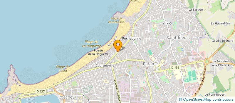 localisation de l'entreprise SCI CABINET DENTAIRE PASTEUR  SAINT-MALO