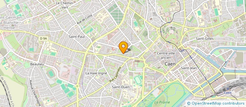 localisation de l'entreprise SCI CABINET GABRIEL à CAEN