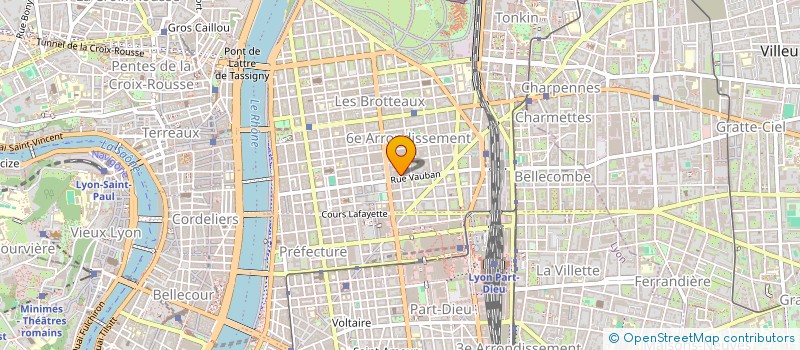 localisation de l'entreprise SCI CABINET MEDICAL BL - LES JARDINS DE MAJORELLE  LYON