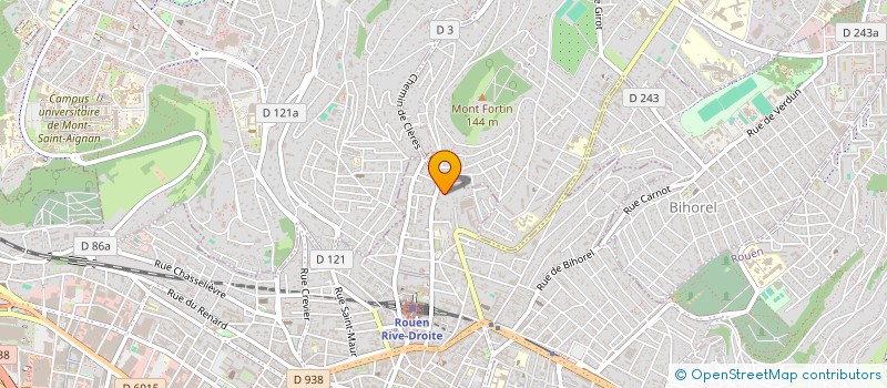 localisation de l'entreprise SCI CABINET MILET  ROUEN