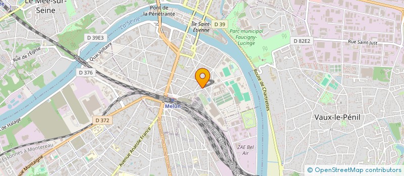 localisation de l'entreprise SCI CABINET RUBIO à MELUN