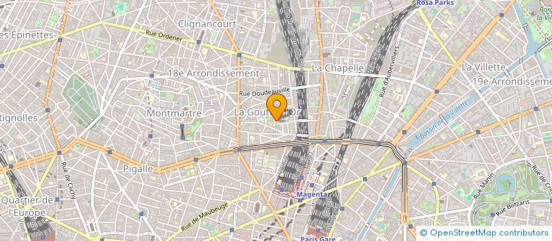 localisation de l'entreprise SCI CABINET SAINT BERNARD  PARIS