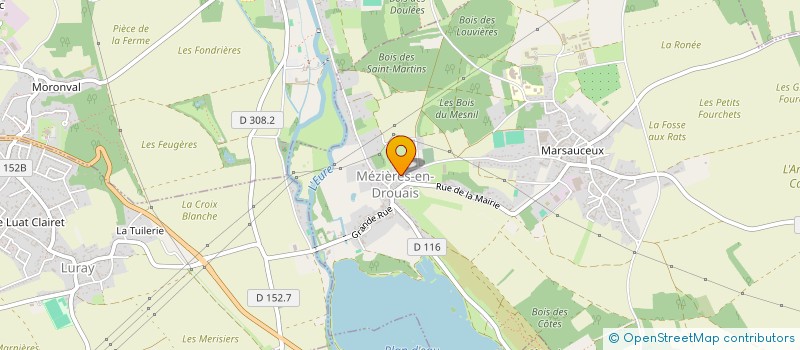 localisation de l'entreprise SCI CABINET THAUVIN à MEZIERES-EN-DROUAIS