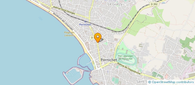 localisation de l'entreprise SCI CABINET VETERINAIRE DES DUNES à PORNICHET