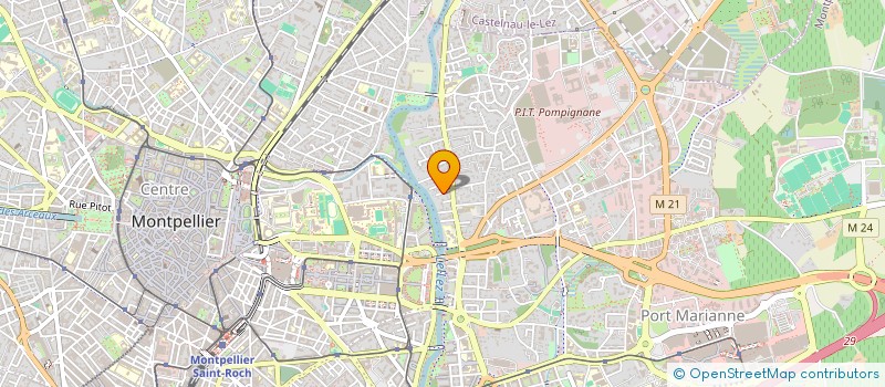 localisation de l'entreprise SCI CABIROULES à MONTPELLIER