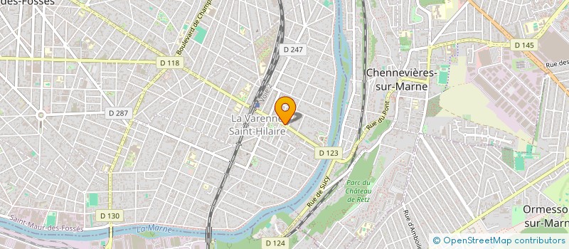 localisation de l'entreprise SCI CABLOU à SAINT-MAUR-DES-FOSSES