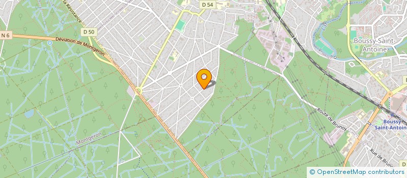 localisation de l'entreprise SCI CABMED 91560  BRUNOY