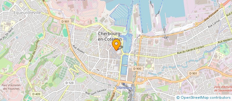localisation de l'entreprise SCI CABMUR à CHERBOURG-EN-COTENTIN
