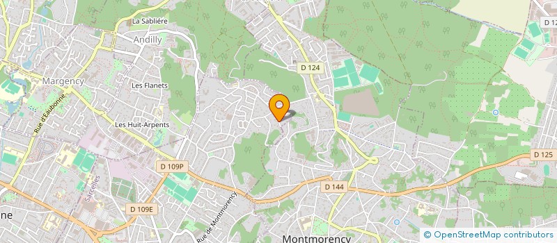 localisation de l'entreprise SCI CABOURG  SOISY-SOUS-MONTMORENCY
