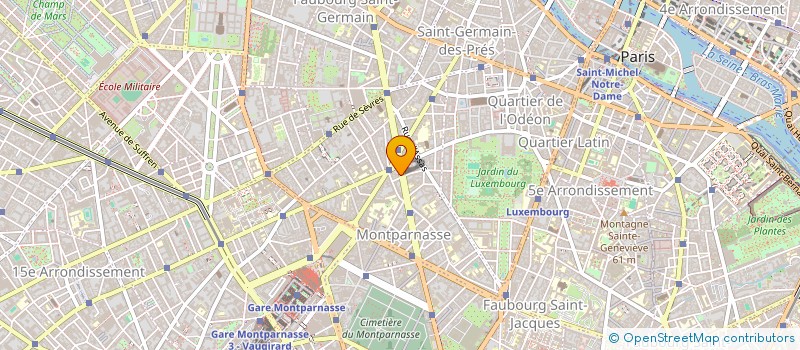 localisation de l'entreprise SCI CABOURG LA PLAGE  PARIS